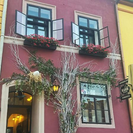 Casa Kuhn Otel Sighişoara Dış mekan fotoğraf