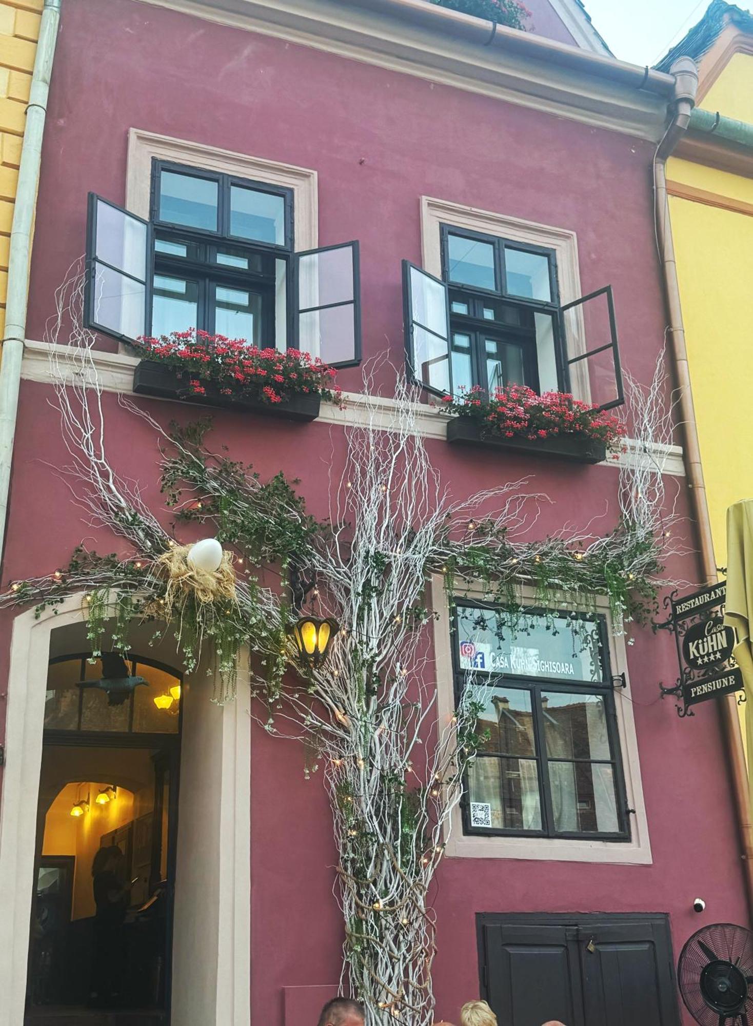 Casa Kuhn Otel Sighişoara Dış mekan fotoğraf